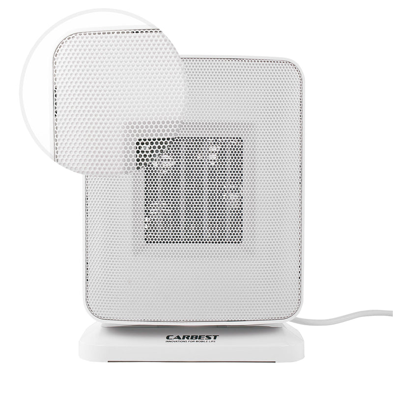 Carbest "Pietro" Keramik Heizlüfter 750 - 1500W 12h Timer PTC Oscilliation