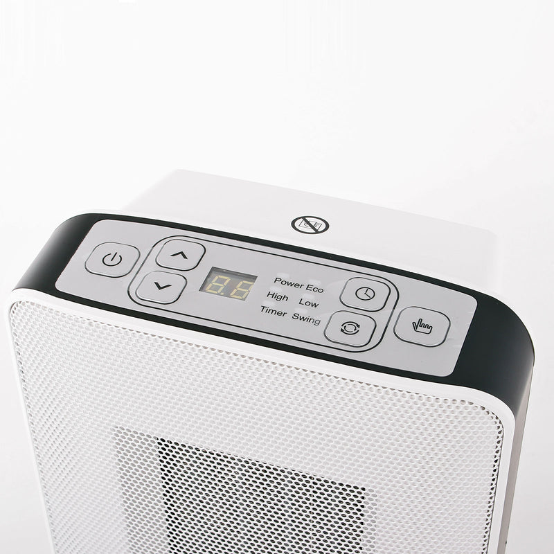 Carbest "Pietro" Keramik Heizlüfter 750 - 1500W 12h Timer PTC Oscilliation