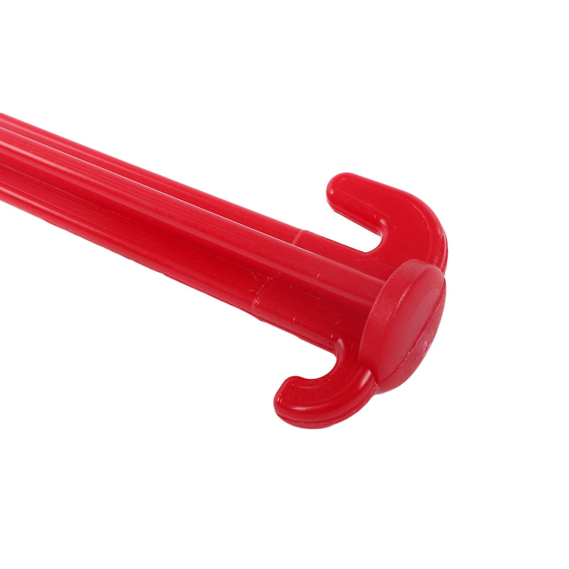 Zeltheringe 5er Set rot, 30 cm, Kunststoff