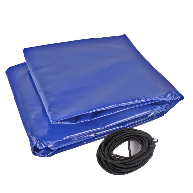 Anhänger-Hochplane Blau mit Gummigurt 2090x1140x880mm