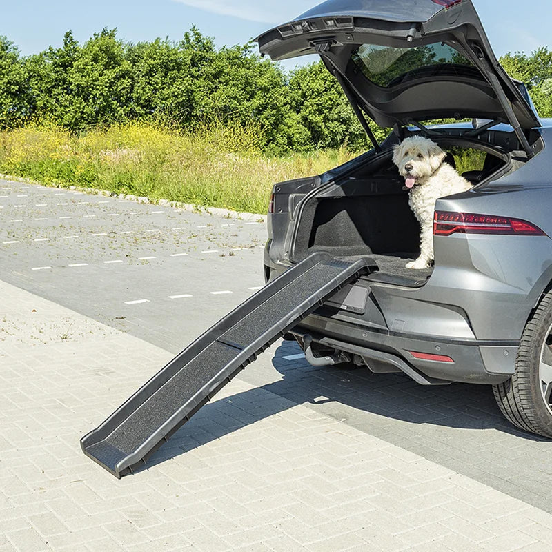 Hunderampe Einstiegshilfe Easy Acces Gelenkschutz Reise-Rampe für Hunde