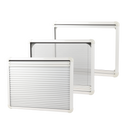 Ausstellfenster Acrylglas 90x45cm Seitenfenster Insektenschutz Rollo Dichtmasse