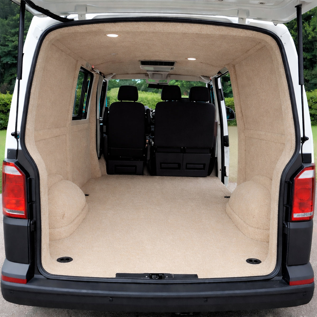 X-Trem Stretch-Carpet-Filz Beige Innenverkleidung