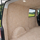 X-Trem Stretch-Carpet-Filz Beige (5 Meter) – Bezugsstoff aus Filz zur Innenverkleidung für den Kastenwagenausbau oder Camping