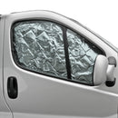 Thermomatte Fahrerhaus passend für Renault Trafic / Opel Vivaro / Fiat Talento ab 15 L2 (lang) mit Flügeltüren – Deiwo