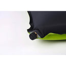 Isomatte M12 HIGH COMFORT Selbstaufblasend, 198x76x12 cm, grau/lime Campingmatte