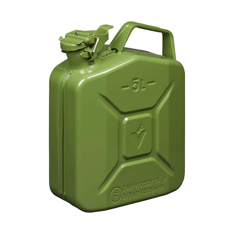 2x Kraftstoffkanister 5L Metall Diesel Benzinkanister Reserve