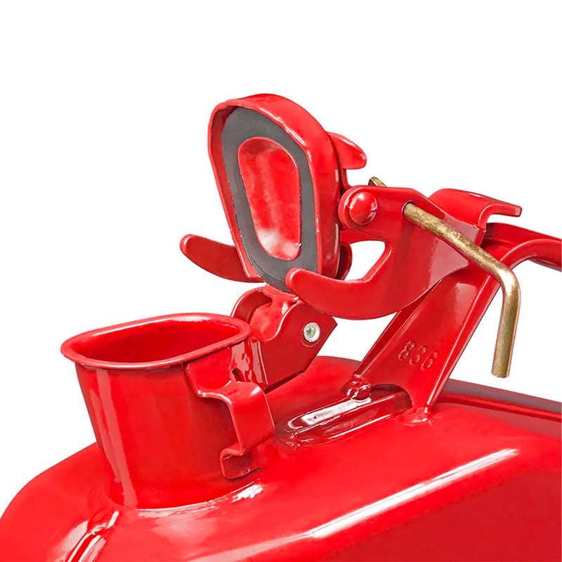 Kraftstoffkanister 5L Metall rot Reserve Benzinkanister Diesel