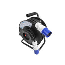 Kabeltrommel CEE 25 m 3 x 2,5 mm² Leitungsroller mit Thermoschutzschalter IP44