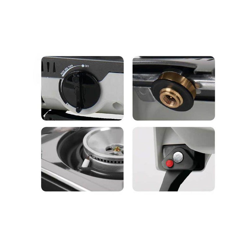 Campingkocher Cook'n'Fold Gaskocher Gaskartuschenkocher mit Zündsicherung