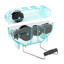 CONTEC Kettenreinigungsgerät, tropffestes Gehäuse, blau - transparent – Contec