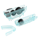 CONTEC Kettenreinigungsgerät, tropffestes Gehäuse, blau - transparent