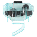 CONTEC Kettenreinigungsgerät, tropffestes Gehäuse, blau - transparent
