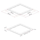 KIT FRAME 40 DUCATO 40 x 40 cm Adapterrahmen für Dachluke Dachfenster Wohnmobil – Fiamma
