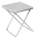 Alu Campingstuhl, klappbar, leicht, 100 Kg belastbar, bequem inkl Tischplatte