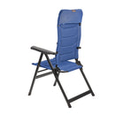 Via Mondo Campingstuhl "Piccolo Azul" 7 fach verstellbar breite Armlehen kompaktes Packmaß – ViaMondo