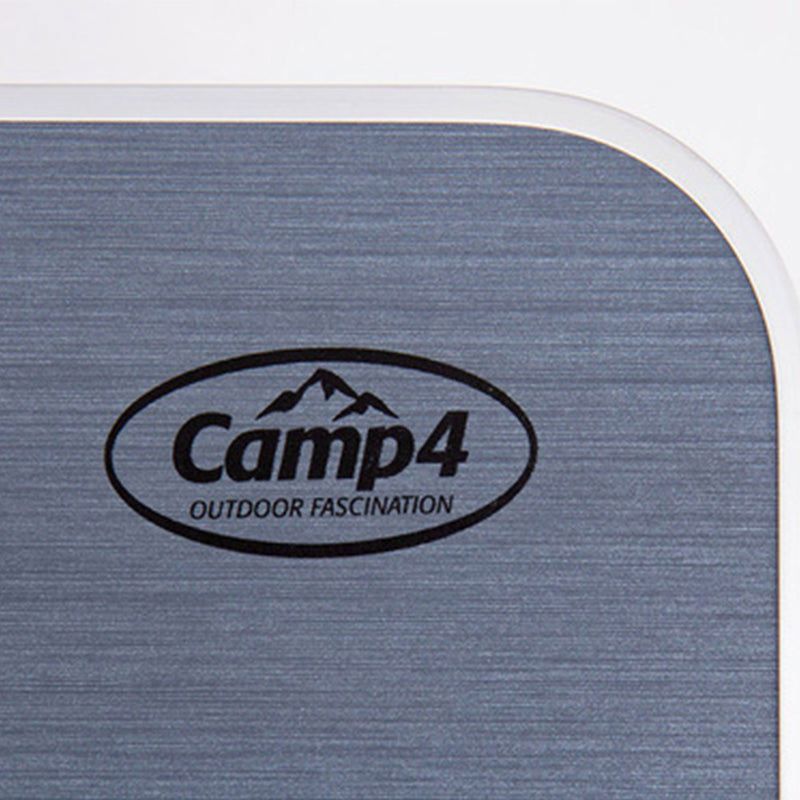 Camping Klapptisch Kompakt – Jesper Serie, 60 x 80 x 69 cm MDF Platte Dunkelgrau