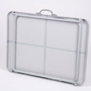 Camping Klapptisch Kompakt – Jesper Serie, 60 x 80 x 69 cm MDF Platte Dunkelgrau