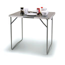 Camping Klapptisch Kompakt – Jesper Serie Hellgrau, 80x69x60cm MDF Platte Tisch