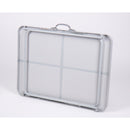 Camping Klapptisch Kompakt – Jesper Serie Hellgrau, 80x69x60cm MDF Platte Tisch