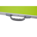 Camping Klapptisch Kompakt – Jesper Serie LIME, 60 x 80 x 69 cm MDF Platte Grün