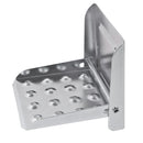 Klapptritt für Anhänger – Verzinkter Stahl, 195 x 170 mm, bis 150 kg belastbar