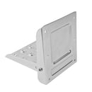 Klapptritt für Anhänger – Verzinkter Stahl, 195 x 170 mm, bis 150 kg belastbar