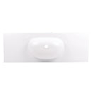 Einbauwaschbecken 900x310x310 mm, Kunststoff, weiß