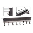 Camping Hakenleiste mit 8 Haken Kederbefestigung 7,5 mm Länge 58 cm