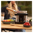 DeWok Kochset für 2 Personen - Kochgestell Pfanne Brenngel - Campingkocher Set