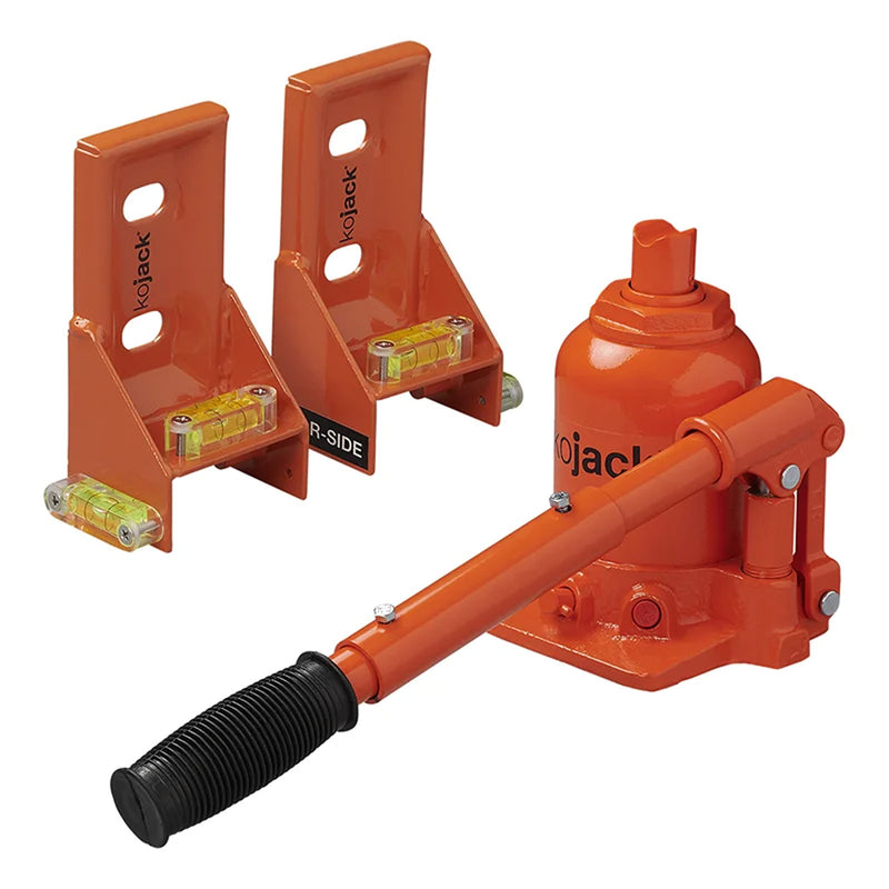 KoJack Lite hydraulischer Caravanheber mit Wasserwaage Wagenheber