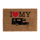 Arisol Kokosmatte 50x25 -Reisemobil- Fußmatte Türmatte Fußabtreter Camping Matte