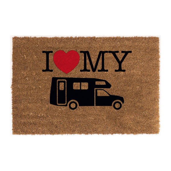 Arisol Kokosmatte 50x25 -Reisemobil- Fußmatte Türmatte Fußabtreter Camping Matte