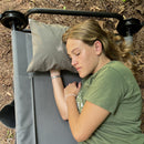 Disc-O-Bed Camping Kissen Pillow - orange/grau - Kopfkissen Reisekissen Outdoor