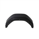 2er Set Kotflügel Kunststoff 14 Zoll Kunststoff-Schutzblech für Anhänger schwarz