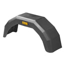APT Kotflügel Kunststoff 13 Zoll - Kunststoff Schutzblech für Anhänger universal