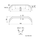 2er Set Kotflügel Kunststoff Tandemachse 13/14 Zoll Schutzblech für Anhänger