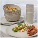 4x Koziol Schale 700ml Outdoor - 4er Set Campinggeschirr 100% organic, Sand