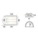 Kuppelzelt Calvi 3 Personen Campingzelt 290x190cm Zelt für Outdoor Camping Reise