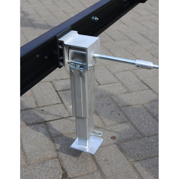 Teleskopierbare Kurbelstütze 2 Stk. 29-42cm Tragkraft 1000kg Wohnwagen Wohnmobil