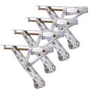 Ausdrehstütze 4er Set mit einer Traglast von 600 Kg in Stahl verzinkt