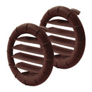 2x Lamelleneinsatz LA für Truma Heizsysteme & Saphir – Luftströmung braun