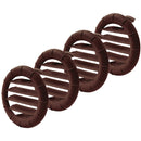 4x Lamelleneinsatz LA für Truma Heizsysteme & Saphir – Luftströmung braun