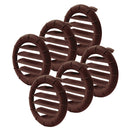 6x Lamelleneinsatz LA für Truma Heizsysteme & Saphir – Luftströmung braun