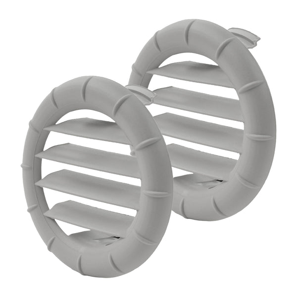 2x Lamelleneinsatz LA für Truma Heizsysteme & Saphir – Luftströmung grau