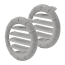 2x Lamelleneinsatz LA für Truma Heizsysteme & Saphir – Luftströmung Achatgrau