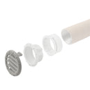 6x Lamelleneinsatz LA für Truma Heizsysteme & Saphir – Luftströmung braun