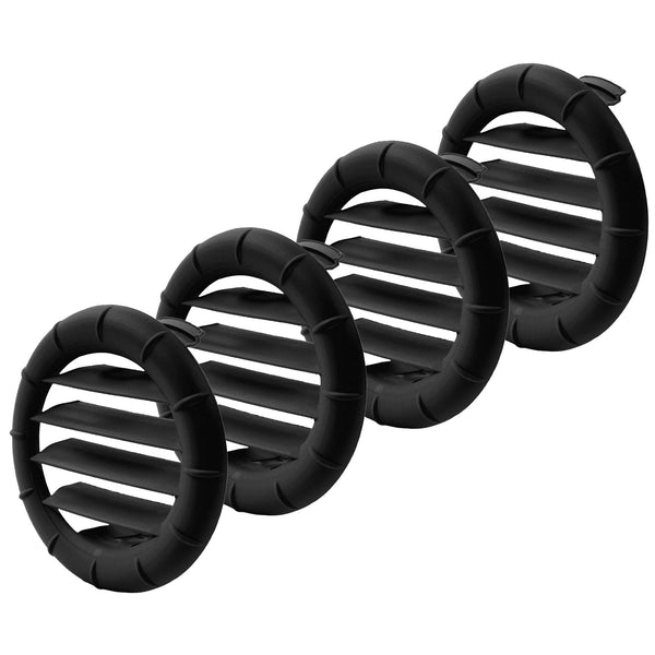 4x Lamelleneinsatz LA für Truma Heizsysteme & Saphir – Luftströmung schwarz