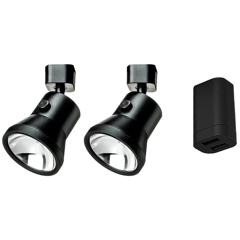 LANCIANO Komplett Set BIG - 2x Spotlight + 1x USB + 1x Stromschiene - Wohnwagen