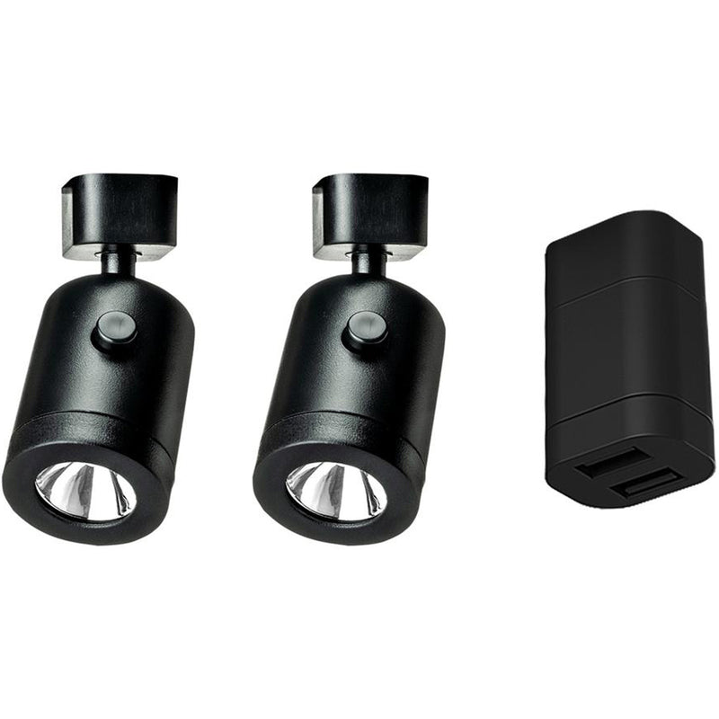 LANCIANO Spotlicht Starter Set SMALL - 2x Spotlight + 1x USB - Spot Wohnwagen